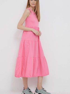 Midi haljina Deha ružičasta