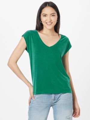 T-shirt Pieces vert