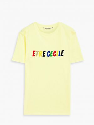 Желтая футболка из джерси être Cécile