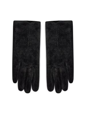 Велурени ръкавици Semi Line черно