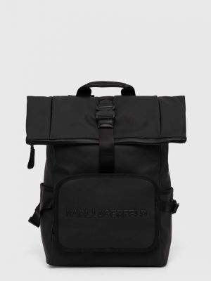 Чорний однотонний рюкзак Karl Lagerfeld