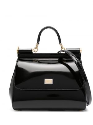 Leder shopper handtasche Dolce & Gabbana