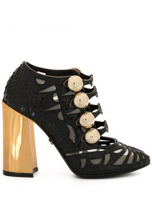 Chunky прозрачни полуотворени обувки с ток Dolce & Gabbana