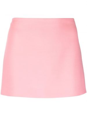 Ull mini skjørt Miu Miu rosa