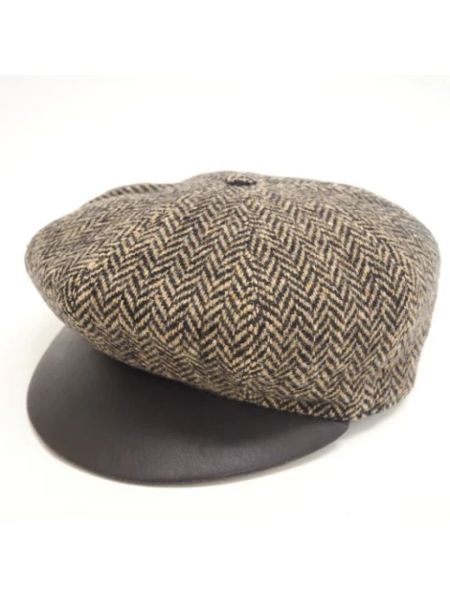 Sombrero Hermès Vintage marrón
