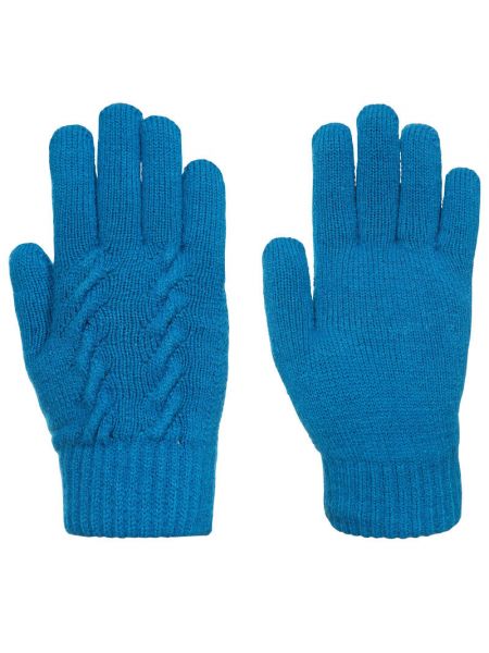 Вязаные женские перчатки Ottilie Cosmic Blue TRESPASS, azul