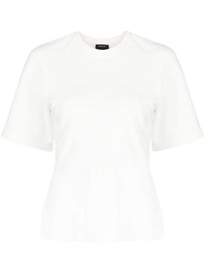 Βαμβακερή μπλούζα Proenza Schouler λευκό