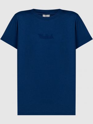 Вишита футболка Woolrich синя
