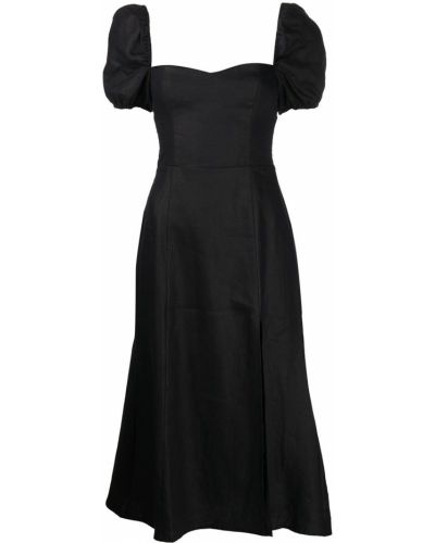 Vestido bootcut Reformation negro