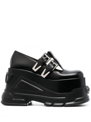 Loafers Versace schwarz
