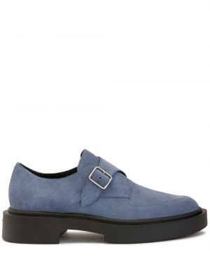 Zamšādas kurpes Giuseppe Zanotti zils