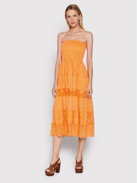Платье Iconique оранжевое
