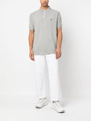 Bavlněná zateplená košile s kulatým výstřihem Polo Ralph Lauren
