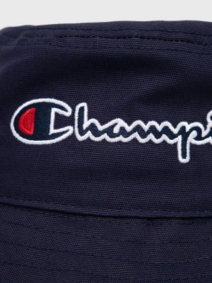 Bombažni klobuk Champion modra