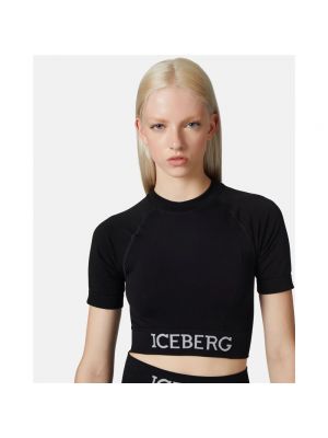 Crop top Iceberg negro