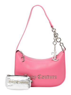 Τσάντα ώμου Juicy Couture ροζ