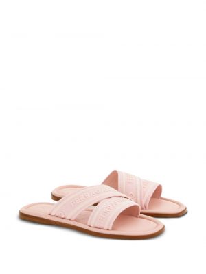 Žakarda kurpes Ferragamo rozā