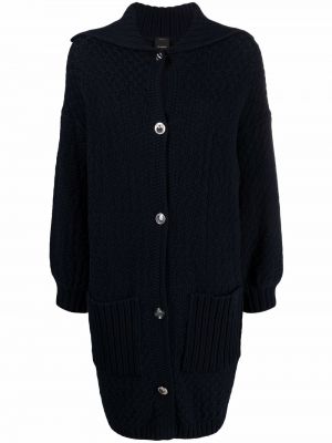 Cardigan med knapper Pinko blå