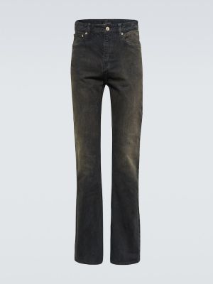 Jeans bootcut large Balenciaga marron