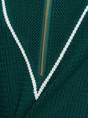Bavlnený sveter Varley zelená