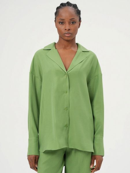 Рубашка Bstatement зеленая
