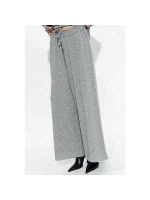Pantalones de chándal de cachemir con estampado de cachemira Jil Sander gris