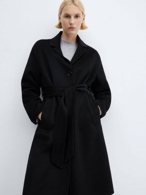 Kabát Mango čierna