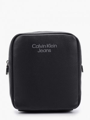 Джинсовая сумка через плечо Calvin Klein Jeans, черная