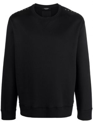 Rund hals sweatshirt med rund hals Valentino Garavani sort