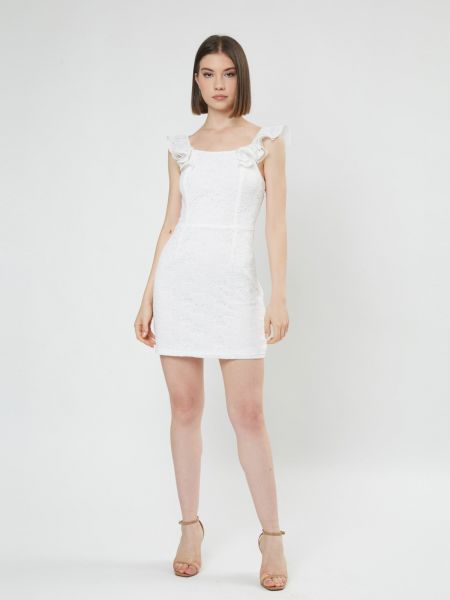 Φόρεμα Influencer λευκό