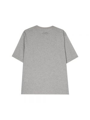 Camiseta de algodón con estampado Studio Nicholson gris