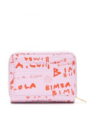 Mustriline rahakott Bimba Y Lola roosa