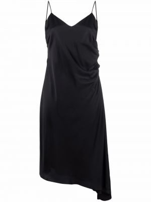 Vestido de tubo ajustado Mm6 Maison Margiela negro