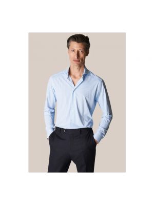 Camisa manga larga Eton azul