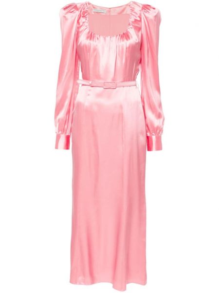 Ίσιο φόρεμα Alessandra Rich ροζ