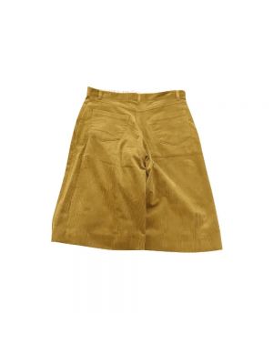 Pantalones cortos Burberry Vintage amarillo