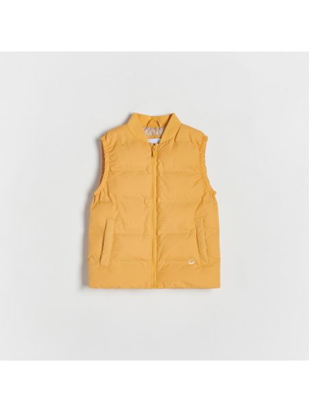 Prošívaná vesta Reserved žlutá