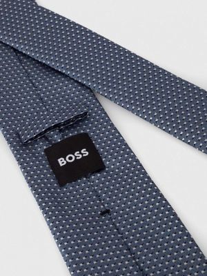 Svilena kravata Boss modra