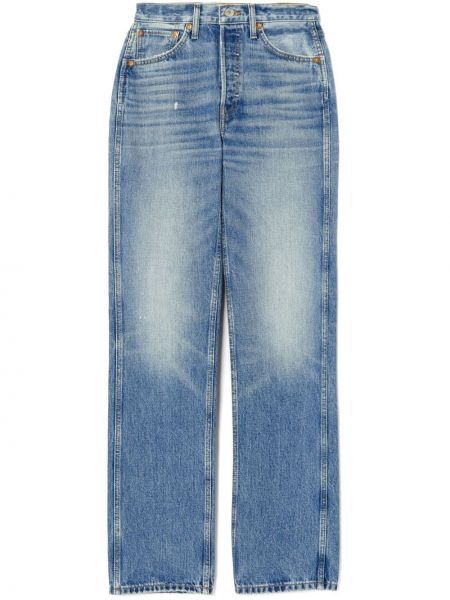 High waist straight jeans Re/done blau