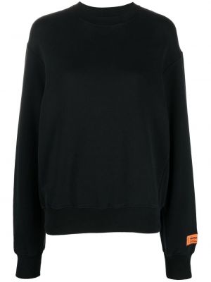 Sweatshirt mit rundem ausschnitt Heron Preston schwarz