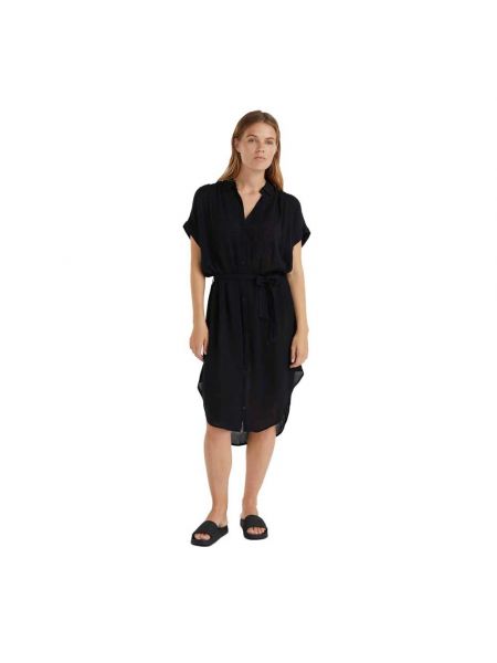 Пляжное платье мини с коротким рукавом O`neill черное