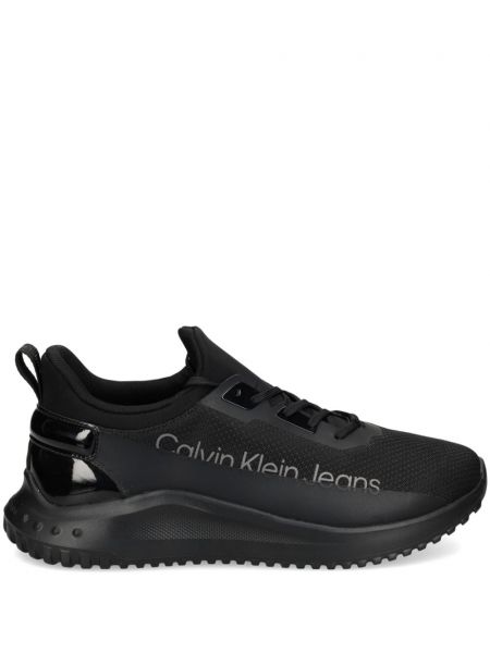 Sneakerși Calvin Klein Jeans negru
