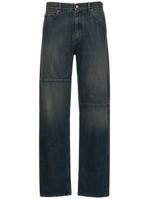 Proste jeansy bawełniane Mm6 Maison Margiela
