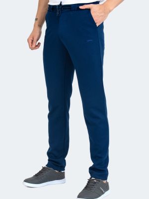 Teplákové nohavice Slazenger modrá