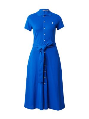 Haljina košulja Polo Ralph Lauren plava
