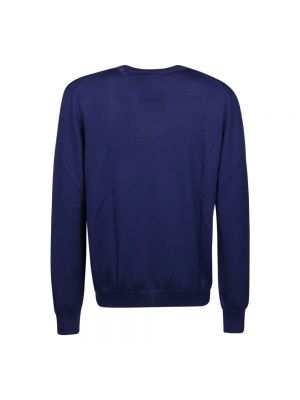 Dzianinowy sweter Fay niebieski