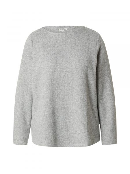 Sweatshirt Tom Tailor Women + grå