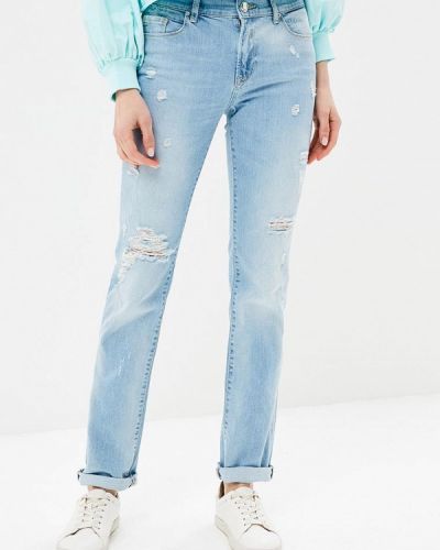 Прямые джинсы Whitney голубые