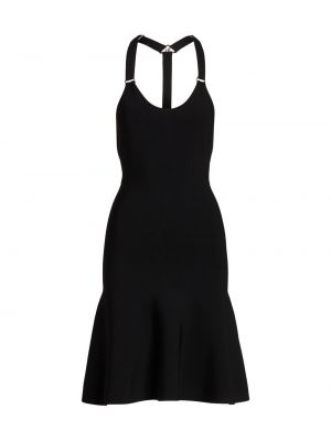 Черное платье миди без рукавов Ralph Lauren Collection