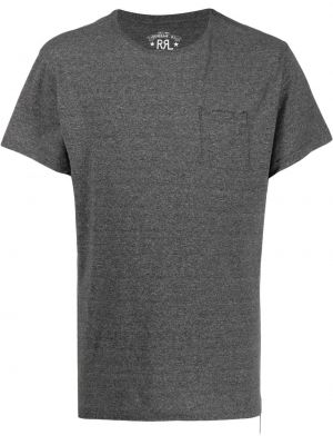 T-shirt a maniche corte Ralph Lauren Rrl grigio